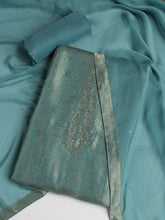 Zari Jaal Art Silk Unstitched Suit With Dupatta